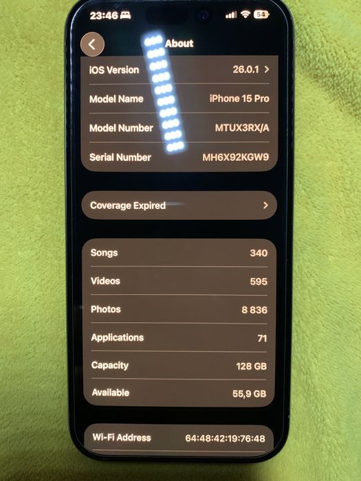 iPhone 15 Pro 128GB 99%