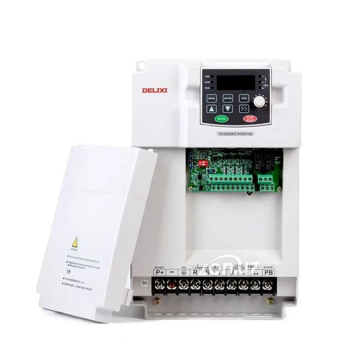Частотный преобразователь 5.5-7.5 кВт 380В Delixi E100G5R5/P7R5T4B