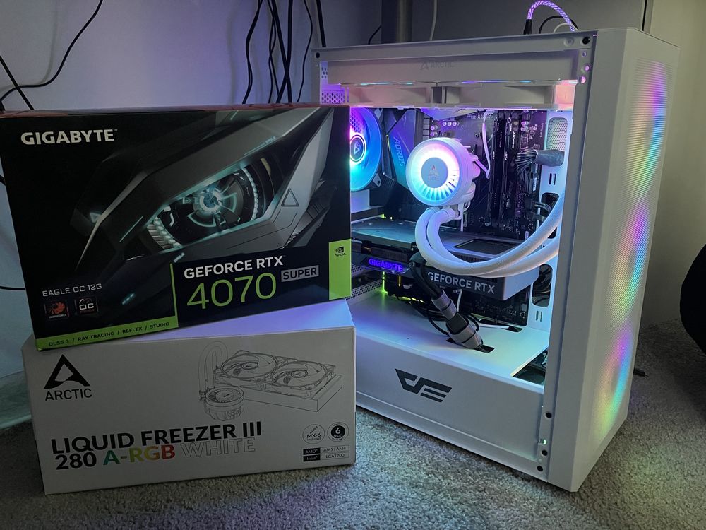 PC Gaming 4K | RTX 4070SUPER | Ryzen7 5800X3D | 32GB DDR4 | SSD+HDD