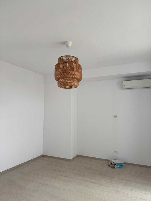 Lampă suspendată LIBY cu abajur din bambus, Ø 40 cm