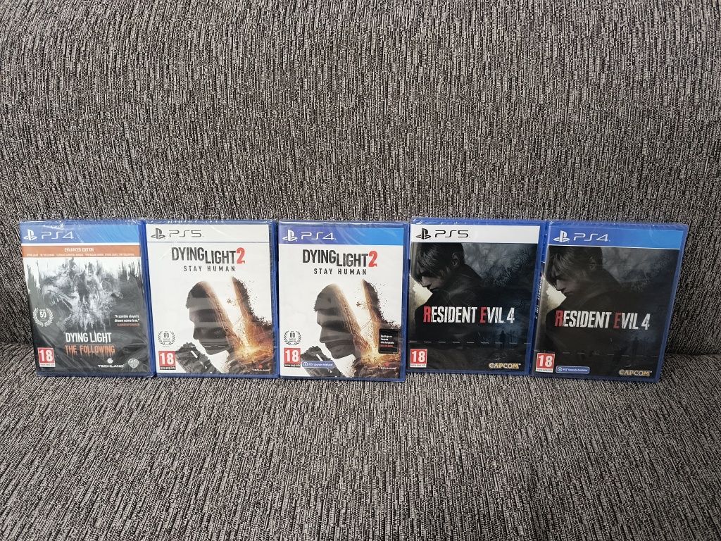 Dying Light The following , Dying Light 2 , Resident Evil 4 PS4 PS5