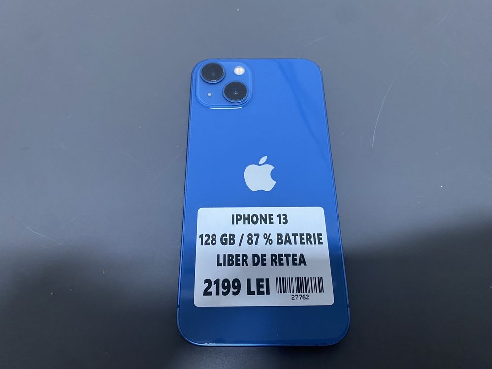 iPhone 13 128GB 87%Baterie