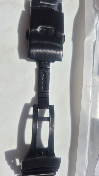 Brățară ceas de inox ,culoare neagra de calitate ,mărimea 20mm.