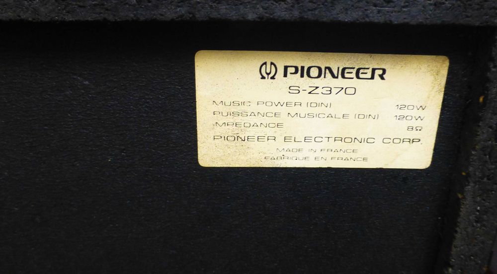 Boxe Pioneer S-Z370