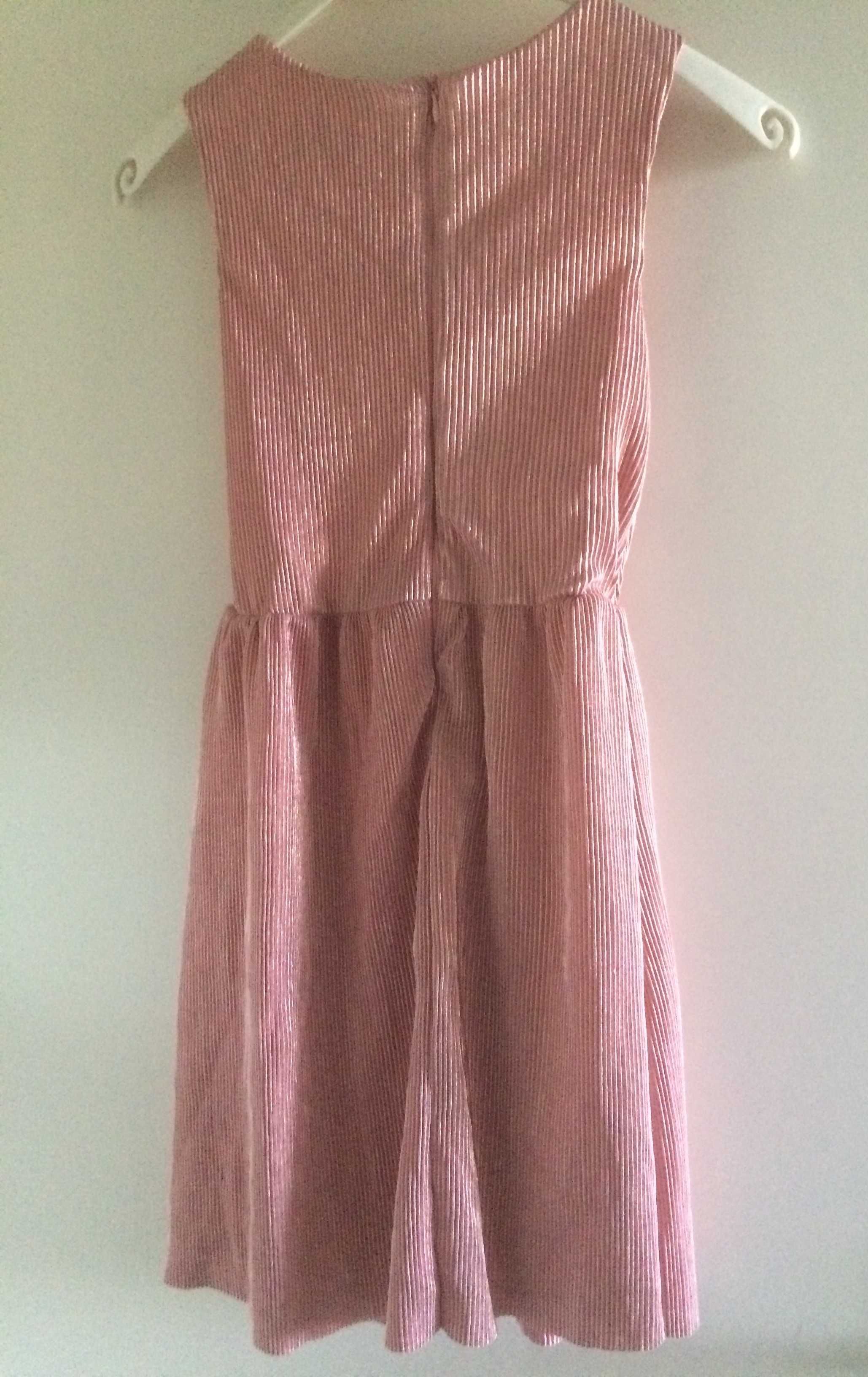 Нова розова детска рокля размер 140