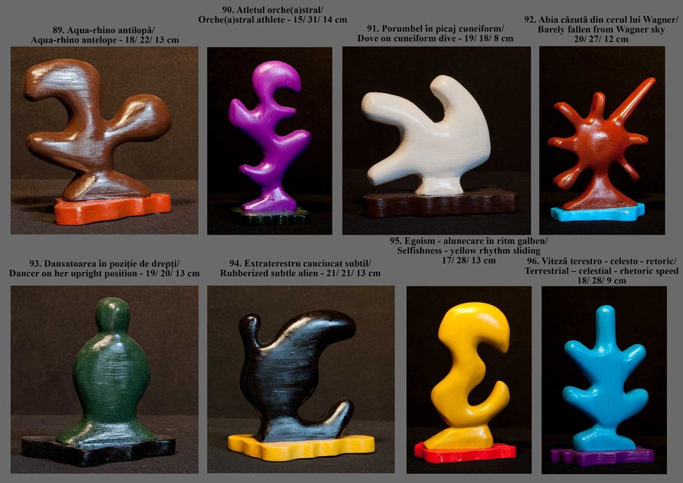 Artă, Pictură, Statui, Statuiete - 89 - 96 (c145)