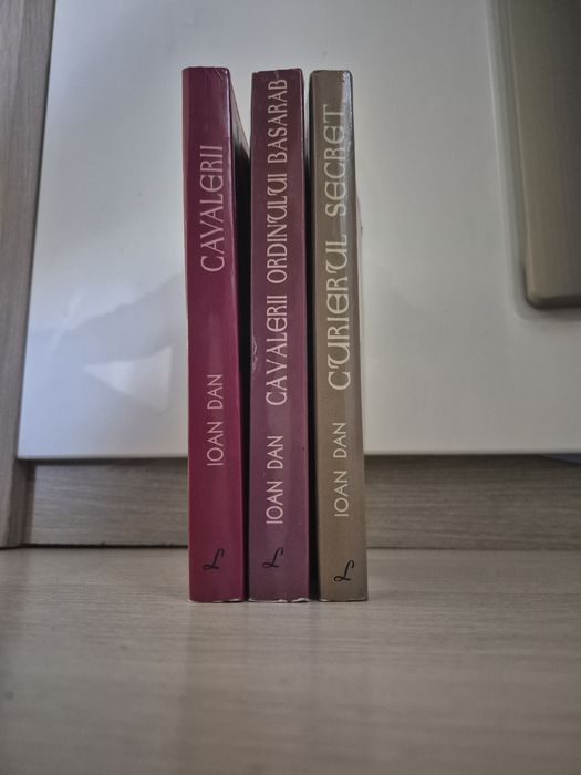 Set 3 cărţi loan Dan - Editura Lucman 2001 (Curierul secret, Cavalerii