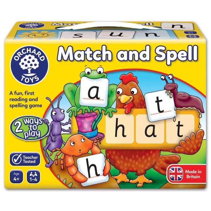 Пъзели 3х49части, Orchard Toys-Съвпадение и произнасяне, Скушита и др