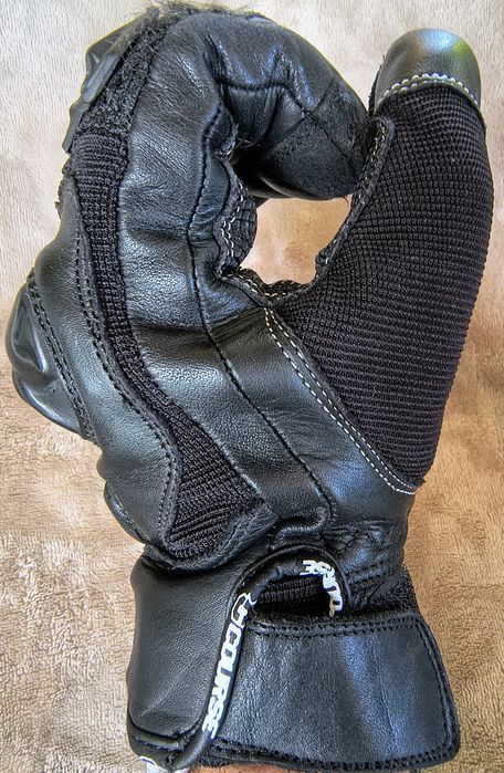 Mănuși moto piele si textil, Course Rapid, S