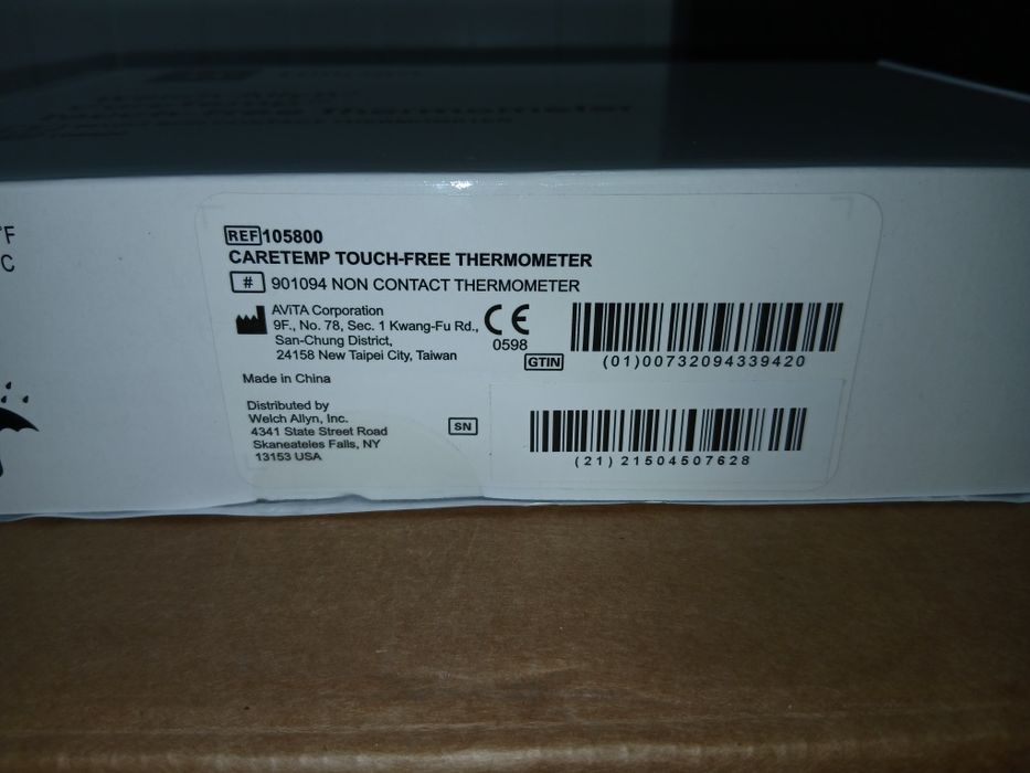 Termometru non-contact Welch Allyn CareTemp Hillrom 105800