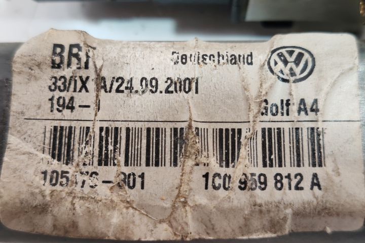 Motoras macara geam dreapta spate 105407301/1C0959812A Volkswagen VW