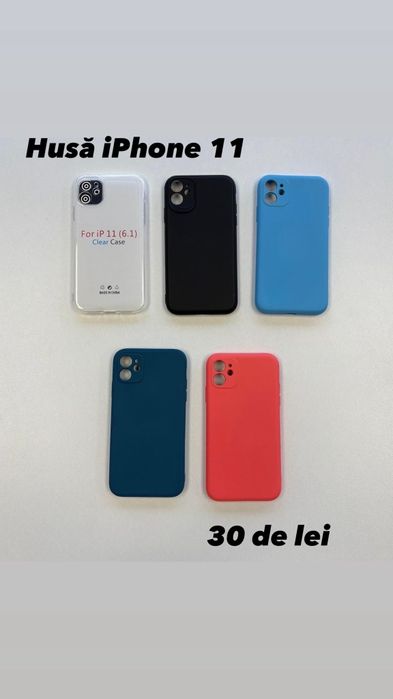 Folie, Husa, Incarcator, Cablu Iphone 11