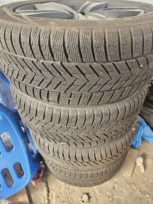 Roti Mercedes ML pe 19 cauciuri iarna noi