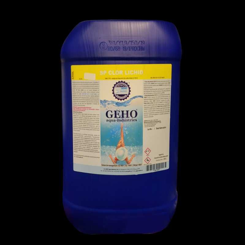 Clor lichid piscina 25 litri