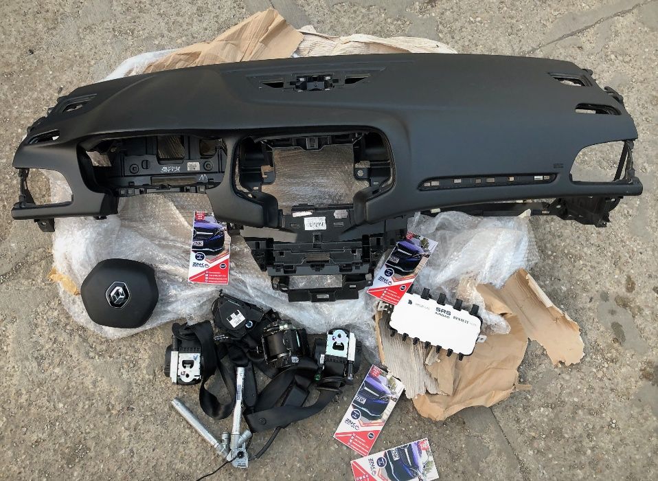 Renault Peugeot Citroen kit airbag volan pasager plansa bord cortina