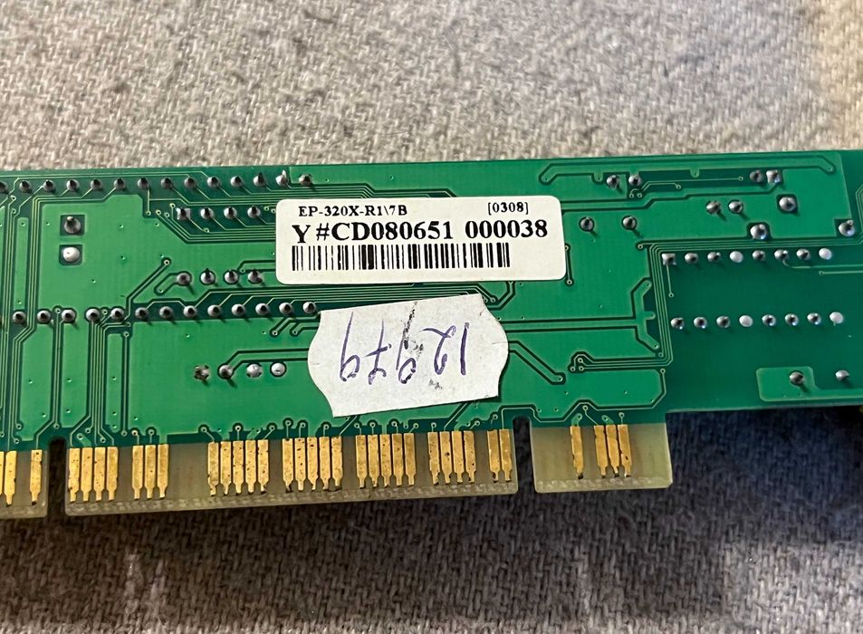 Placa retea PCI EP-320X Realtek RTL8139D pentru PC retro colectionari