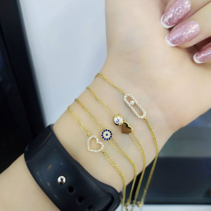 Золотой шикарный браслет. 585 проба доставка есть