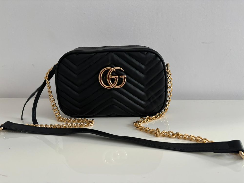 Geanta Ysl / GG Negru/Verde