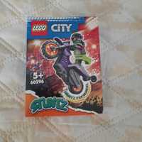 Нов LEGO City Stuntz 60296 - Каскадьорски мотоциклет