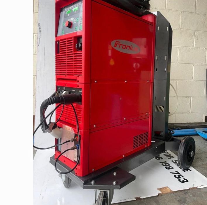 Fronius magicwave 5000 aparat de sudura ca nou,set complet+carucior