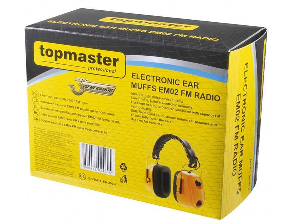 Антифони с FM радио Topmaster EM02