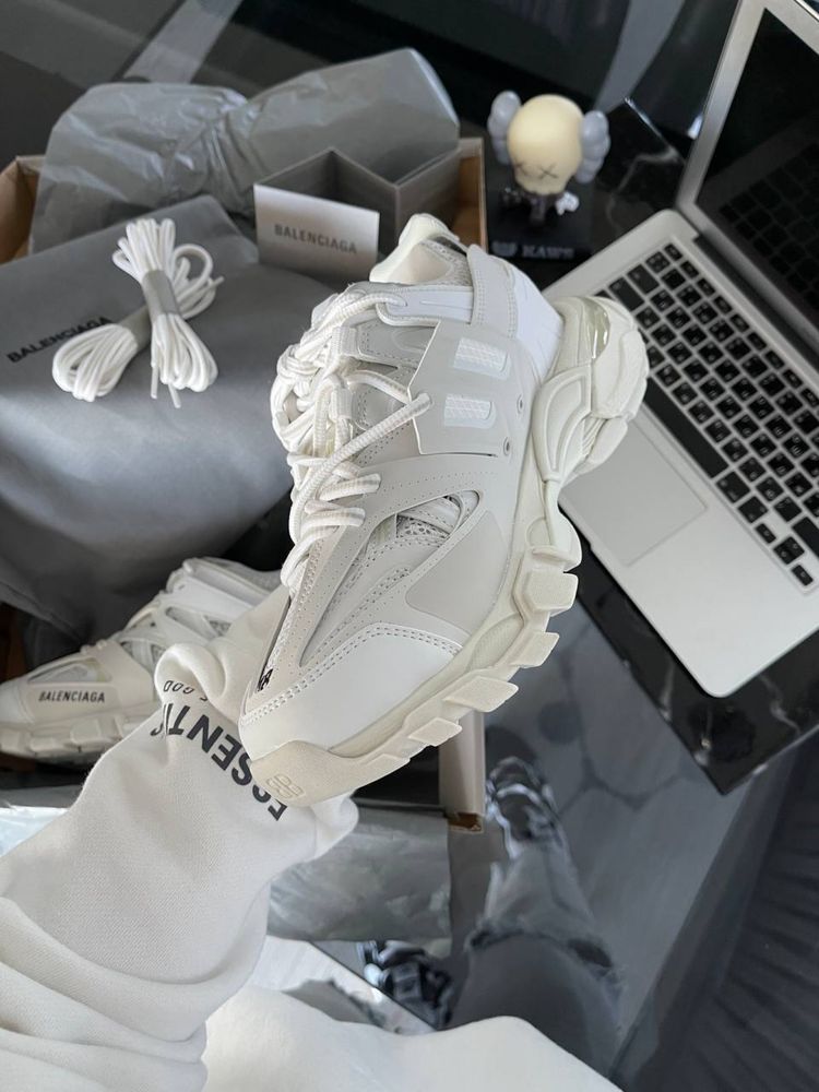 Balenciaga Track White 36-45 • Piele •Livr 1 zi PREMIUM