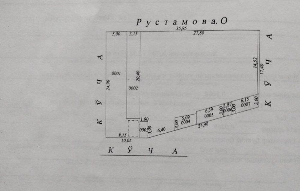 Продаётся земельный участок, Юбилейный, Юзработ, М. Улугбекский район