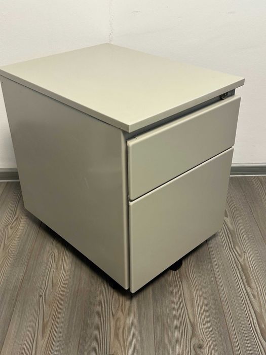 dulap mobil roti rollbox casetiera 2 sertare metal dosar biblioraft