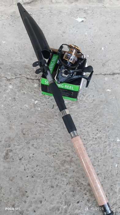 Qarmoq 3 m katushka 7000lik metal sifati zoʻridan