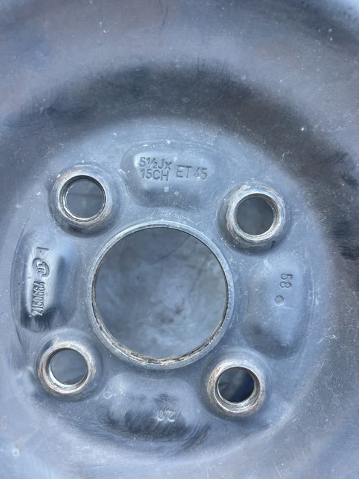 Продавам 4ри железни джанти 14  4х 100, 60лв за всичките