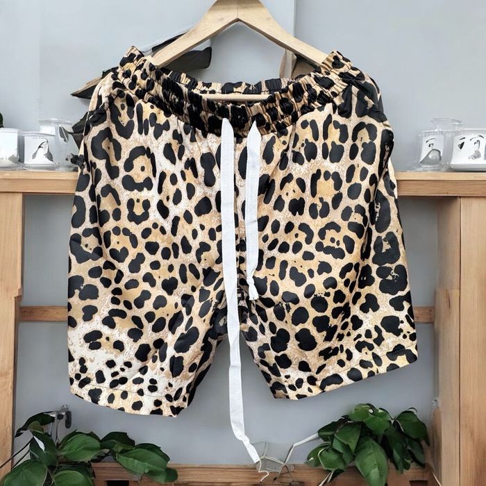 Compleu Leopard Pantaloni cu Șiret Lung & Tricou Calitate Premium