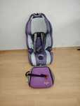 Pachet scaun auto Chicco + booster gonflabil BubbleBum – 9–36 kg