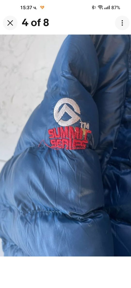 Продавам оригинално зимно пухено яке North face