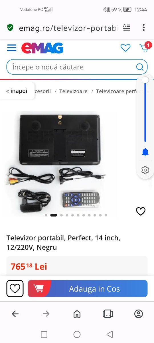 Vând TV portabil