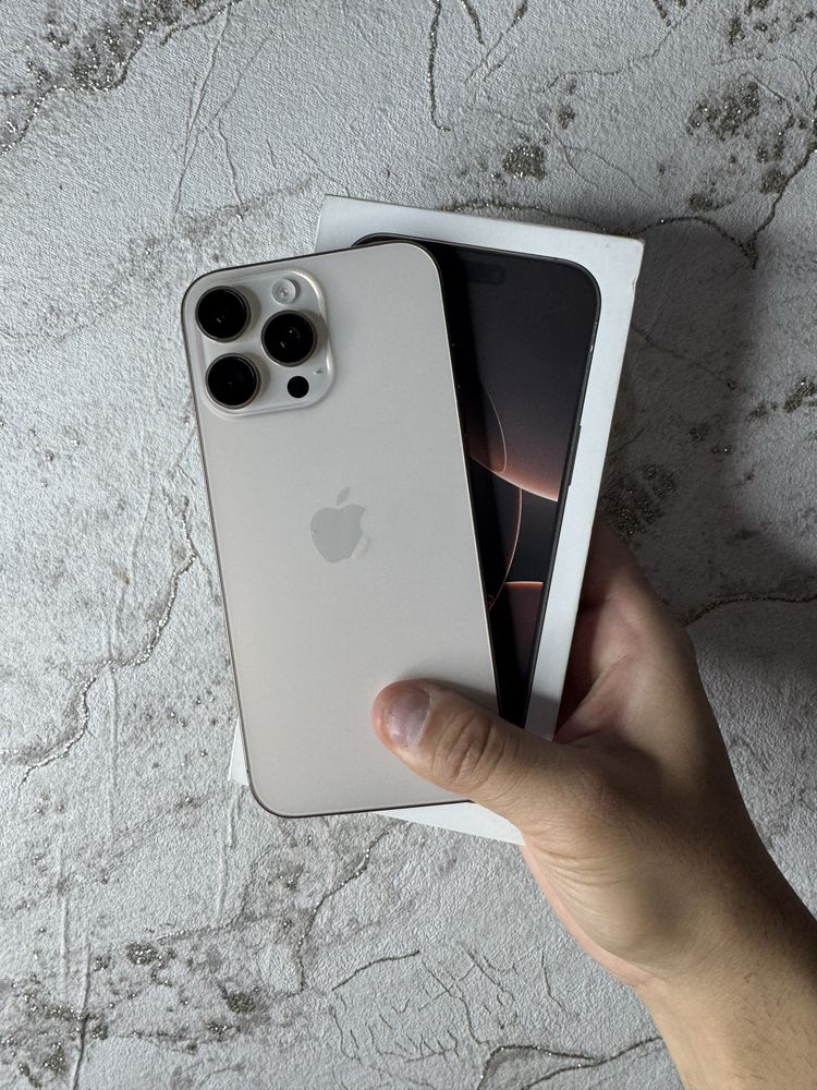 iPhone 16 ProMax 256Gb Desert Akk: 89% Kelwamiz