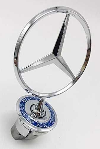 Емблема мерник за Mercedes W202 W203 W210 W211 W220 W221 C S нова