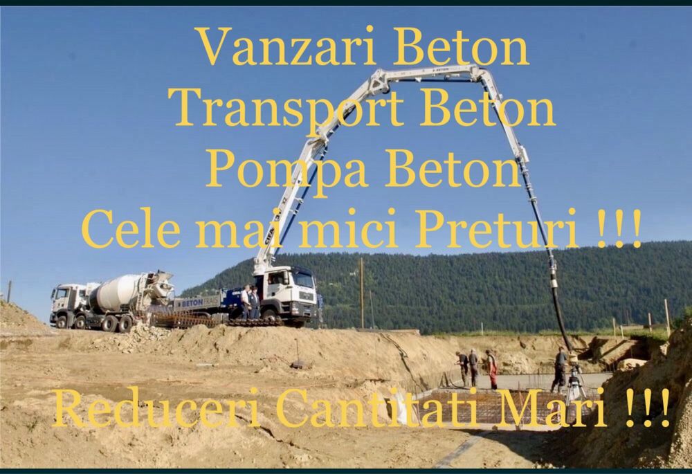 Transport  Beton Vanzari Beton Cifa Beton
