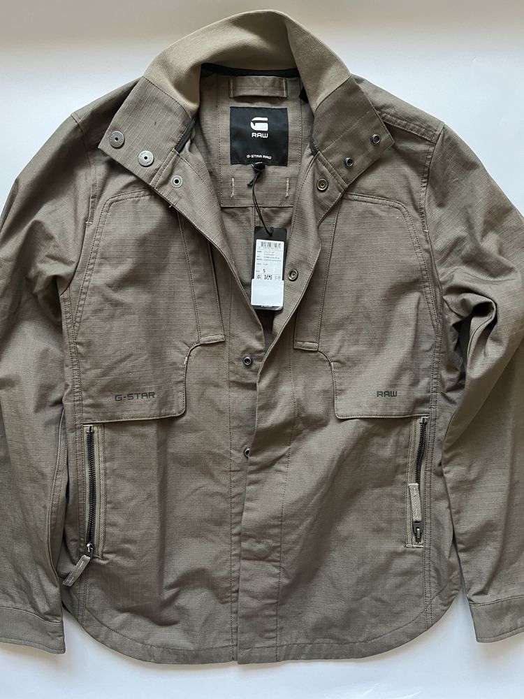 G Star RAW : Utility Zip Overshirt - НОВО S/M Оригинал