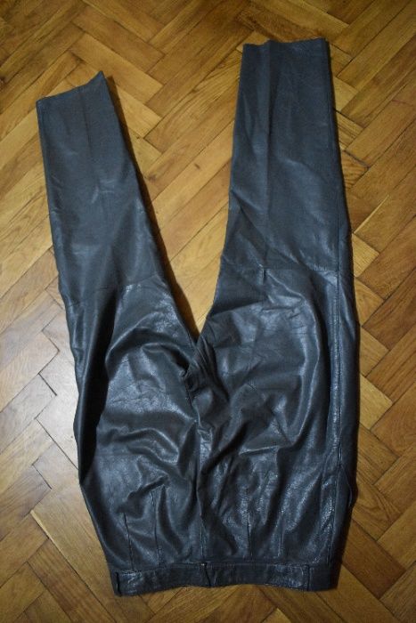 Pantaloni dama din piele