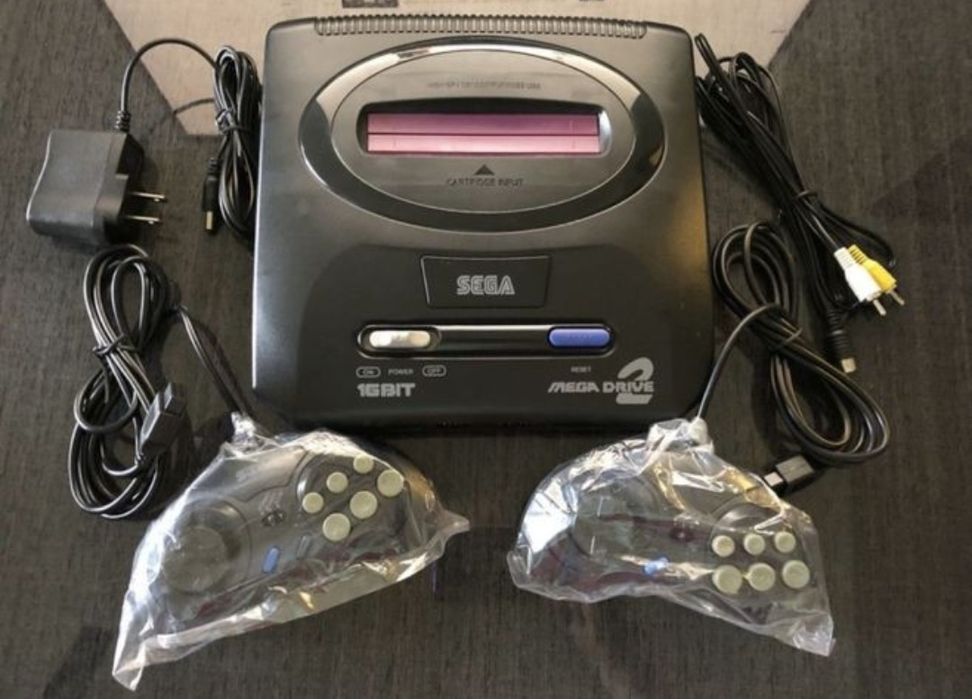 игровая приставка sega mega drive 2 mortal kombat