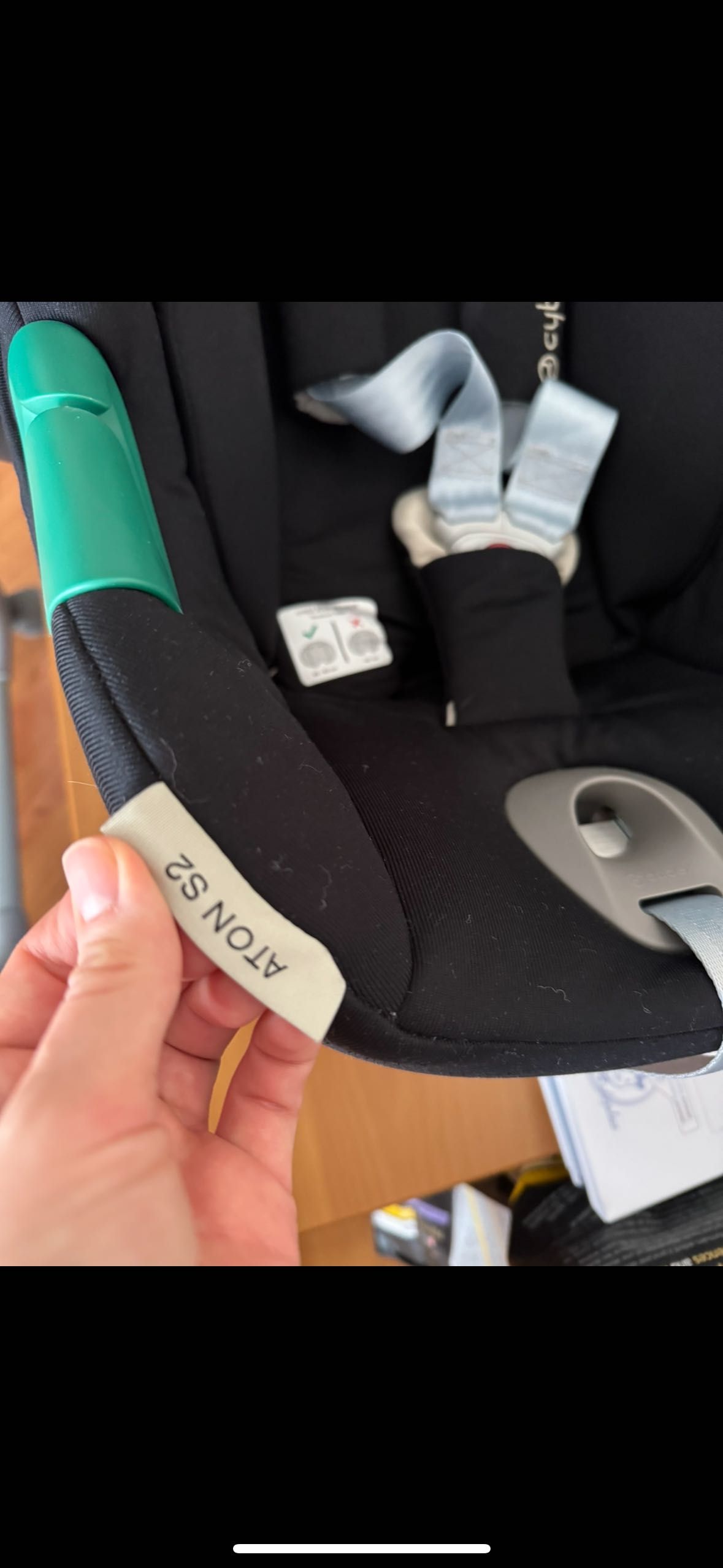 Cybex aton s2 столче за кола