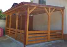 Construcții foișoare terase pergole gărdulețe din lemn 
Suntem o echip