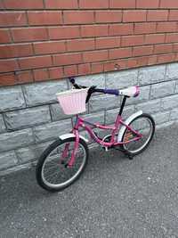 Велосипед для девочки 4-10 лет