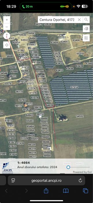 Casa de vanzare Osorhei cu teren de 875 m2