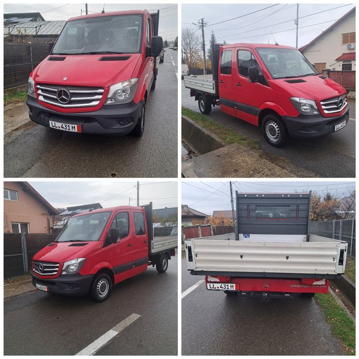 Mercedes Sprinter 313 CDI Doka cu7 locuri An 07/2014/235600 KM TUV NOU