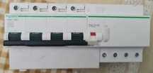 Schneider 80A VIGI 300mA, Schneider 4p 25A, Eaton  4p 25A