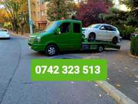 Tractari auto Cluj Napoca non-stop / Transport platforma / Remorcare