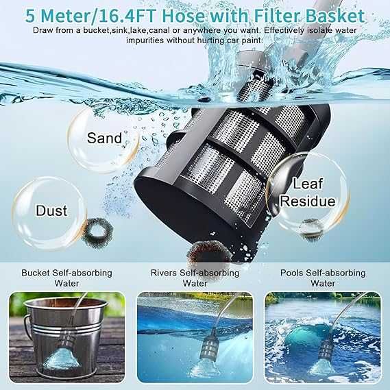 НОВА Безжична водоструйка