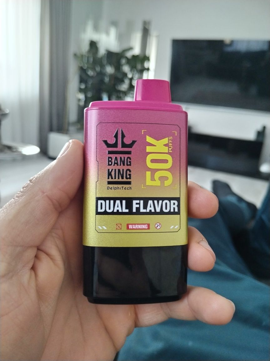 Vape 50.000 puffs 2 arome Display Reincarcabile