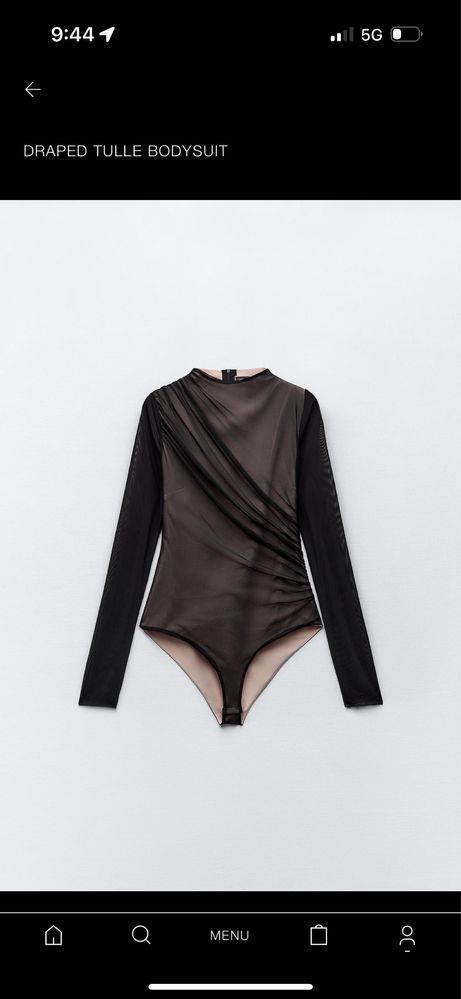 Боди на Zara